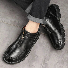 Load image into Gallery viewer, MANDOTOS Cowhide Leather Mens Boots Cushioned Insole Rugged Sole All Day Comfort Durable Construction
