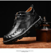 Load image into Gallery viewer, MANDOTOS Cowhide Leather Mens Boots Cushioned Insole Rugged Sole All Day Comfort Durable Construction
