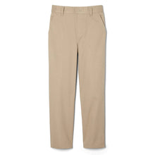 Load image into Gallery viewer, French Toast Boys' Pull-on Relaxed Fit School Uniform Pant (Standard &amp; Husky) 12 Husky Khaki - # BOAA12410006
