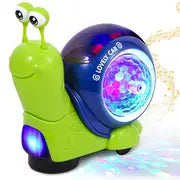 Load image into Gallery viewer, Crawling Snail &amp; Crab Baby Toys | With Lights &amp; Music - # BAGE81110024
