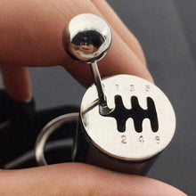 Load image into Gallery viewer, Creative Auto Part Model Gear Box Keychain Six-speed Manual Transmission Shift Lever Keyring Key Chain Free Shift Colors Keyring Turbo Keychains Gear Head Key Chain Wave Box Ornaments
