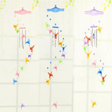 Load image into Gallery viewer, Creative Lucky Humming Bird Mobile Hanging Wind Chimes Bells Ornaments Hanging Gifts Dream-catcher Pendant Wall Home Car Decor Garden Wedding Window Decoration
