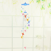 Load image into Gallery viewer, Creative Lucky Humming Bird Mobile Hanging Wind Chimes Bells Ornaments Hanging Gifts Dream-catcher Pendant Wall Home Car Decor Garden Wedding Window Decoration
