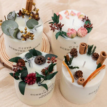 Load image into Gallery viewer, Creative Soy Wax Romantic Aromatherapy Candles Pure Natural Pillar Candles  Pillar Candles Christmas Wedding Party Home Decoration Gift Wedding Party Holders
