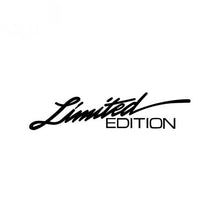 Load image into Gallery viewer, Creative Vinyl Sticker On Car Stickers 3D "LIMITED EDITION" Car Window Sticker Car-Styling Decal Creative Vinyl Sticker On Car Stickers and Decals Window Sticker Car-styling Decal 16CM*3.8CM
