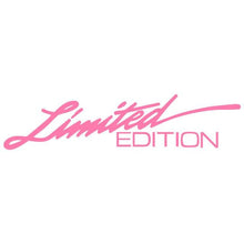 Load image into Gallery viewer, Creative Vinyl Sticker On Car Stickers 3D "LIMITED EDITION" Car Window Sticker Car-Styling Decal Creative Vinyl Sticker On Car Stickers and Decals Window Sticker Car-styling Decal 16CM*3.8CM
