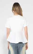 Load image into Gallery viewer, Crew Neck Oversized Bow Top

