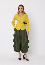 Load image into Gallery viewer, Cross Body Belt Design Side Gathered Top
