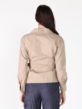 Load image into Gallery viewer, Cross Body Belt Design Side Gathered Top
