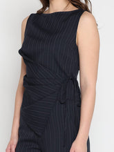 Load image into Gallery viewer, Cross body drape sleeveless top
