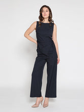 Load image into Gallery viewer, Cross body drape sleeveless top
