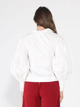 Load image into Gallery viewer, Crossbody Long Sleeve Solid Top
