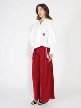 Load image into Gallery viewer, Crossbody Long Sleeve Solid Top
