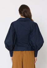Load image into Gallery viewer, Crossbody Long Sleeve Solid Top
