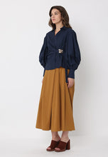 Load image into Gallery viewer, Crossbody Long Sleeve Solid Top
