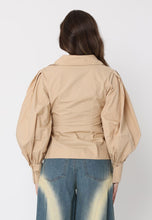 Load image into Gallery viewer, Crossbody Long Sleeve Solid Top
