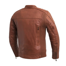 Load image into Gallery viewer, Crusader Men's Motorcycle Leather Jacket
