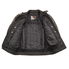 Load image into Gallery viewer, Crusader Men's Motorcycle Leather Jacket
