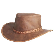Load image into Gallery viewer, Head'n Home Crusher - Leather Australian Hat
