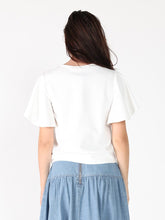 Load image into Gallery viewer, Crystal Embroidered Crewneck Top
