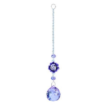 Load image into Gallery viewer, Crystal Garden Sun-catcher Hanging Crystals Prisms Ornament For Window Glass Chandelier Solar Hummingbird Owl Wind Chimes Rainbow Chaser  Garden Hanging  Curtain Pendant Home Decor Gift Boxed Sun Catcher Gift Idea For Mom Friends Grandma Hummingbird
