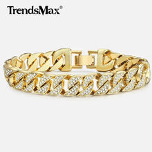 Load image into Gallery viewer, Cuban Gold Curb Bracelet
