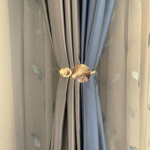 Load image into Gallery viewer, Curtain Tieback High Quality Holder Hook Buckle Clip Pretty and Fashion Polyester Decorative Home Accessories Magnetic Decorative Drapes Holdbacks Curtain Tiebacks Clips
