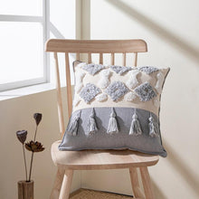 Load image into Gallery viewer, Cushion Cover Cotton Linen Pillowcase Tufted Beige Decorative Fashionable Cotton Hand-Woven Throw Pillow Covers Tufted  Pillow Covers  Bedroom Throw Pillow Cushion For Bed Home
