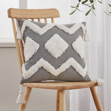 Load image into Gallery viewer, Cushion Cover Cotton Linen Pillowcase Tufted Beige Decorative Fashionable Cotton Hand-Woven Throw Pillow Covers Tufted  Pillow Covers  Bedroom Throw Pillow Cushion For Bed Home
