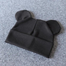 Load image into Gallery viewer, Cute Baby 0-12M Hat With Ears Casual Style Kids Autumn Winter Hat Classic  Boys And Girls Beanie
