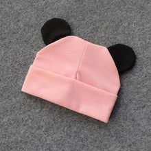 Load image into Gallery viewer, Cute Baby 0-12M Hat With Ears Casual Style Kids Autumn Winter Hat Classic  Boys And Girls Beanie
