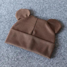 Load image into Gallery viewer, Cute Baby 0-12M Hat With Ears Casual Style Kids Autumn Winter Hat Classic  Boys And Girls Beanie
