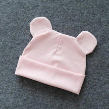 Load image into Gallery viewer, Cute Baby 0-12M Hat With Ears Casual Style Kids Autumn Winter Hat Classic  Boys And Girls Beanie
