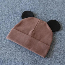 Load image into Gallery viewer, Cute Baby 0-12M Hat With Ears Casual Style Kids Autumn Winter Hat Classic  Boys And Girls Beanie
