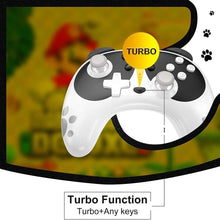 Load image into Gallery viewer, Cute Black White Joystick Wireless Bluetooth Panda Joystick Remote Controller Gamepad Compatible With For PC Laptop
