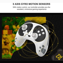 Load image into Gallery viewer, Cute Black White Joystick Wireless Bluetooth Panda Joystick Remote Controller Gamepad Compatible With For PC Laptop
