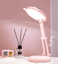Load image into Gallery viewer, Cute Cat LED Table Lamp Children Study Eye Protection Desk Lamp 3600/6400mAh Long Battery Life Smart Bedroom Night Lamp Decorative Table Lamp Cute Study Lamps for Bedroom Décor
