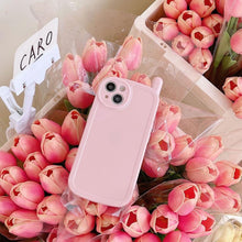 Load image into Gallery viewer, Cute Classic Retro Phone Style Case For iPhone 13 12 11 Pro Max X XR XS 7 8 Plus Shockproof Soft Silicone Cover Ultra Light Solid Color Back Cover Comfortable Grip Unique Design Phone Case
