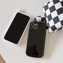 Load image into Gallery viewer, Cute Classic Retro Phone Style Case For iPhone 13 12 11 Pro Max X XR XS 7 8 Plus Shockproof Soft Silicone Cover Ultra Light Solid Color Back Cover Comfortable Grip Unique Design Phone Case
