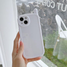 Load image into Gallery viewer, Cute Classic Retro Phone Style Case For iPhone 13 12 11 Pro Max X XR XS 7 8 Plus Shockproof Soft Silicone Cover Ultra Light Solid Color Back Cover Comfortable Grip Unique Design Phone Case
