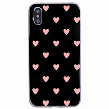 Load image into Gallery viewer, Cute Hearts Pattern Slim Thin Soft Shockproof Silicone Protective Case Case For Iphone 11 Case Cover Silicone Soft Cover For Iphone 5 5s Se 2020 6s 7 8 Plus Xs 11 Pro Max X Xr

