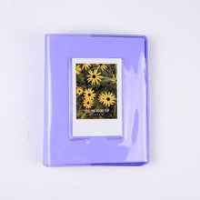 Load image into Gallery viewer, Cute Mini Holds 64 Photos Album Jelly Color Photo Album for Name Card 7s 8 25 50s Mini Photo Album Ring Binder Cover Refillable Notebook Photo Album
