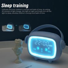Load image into Gallery viewer, Cute Night Light Alarm Clock Timing Countdown Alarm Clock  Kids Alarm Clock Pink for Girls Bedroom Ok to Wake Children's Sleep Trainer Wake Up Light &amp; Night Light LED Smart Kids Alarm Clock Night Light For Home Decor
