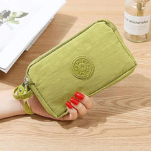 Load image into Gallery viewer, Cute Pink Leather Woman Wallet Fashion Stylish Zipper Mini Bag For Women Short Simple Wallets
