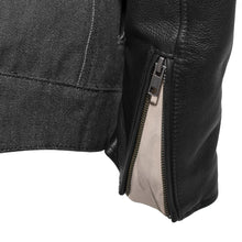 Load image into Gallery viewer, Cutlass - Men's Denim/Leather Jacket

