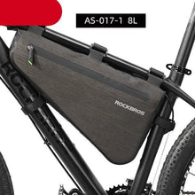 Load image into Gallery viewer, Cycling Bicycle Bags Top Tube Front Frame Bag Waterproof Road  Dirt-resistant Bike Accessories Bags  Bike Frame Bag Waterproof Bike Elegant Design Bag Bicycle Under Top Tube Bag Corner Pouch Storage Bag For Cycling Accessories
