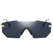 Load image into Gallery viewer, Cycling Glasseses Sports Sunglasses UV400 Protection Baseball Fishing Ski Running Go Unisex Polarized Rectangle Shape Sunglasses For Men &amp; Women Retro Shape Mirror Frameless Glasses
