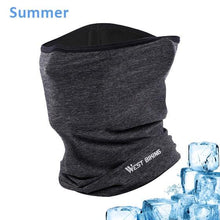 Load image into Gallery viewer, Cycling Headwear Winter Men Anti-sweat Breathable Cycling Face Cover Running Bicycle Bandana Sports Scarf Headband Neck Gaiter Face Mask Scarf Dust Sun Protection Cool Lightweight Windproof Breathable Fishing Hiking Running Cycling
