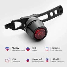 Load image into Gallery viewer, Cyclist's Beacon: USB Rechargeable Waterproof Light
