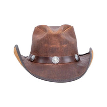 Load image into Gallery viewer, Head'n Home Cyclone (Buffalo) - Leather Cowboy Hat

